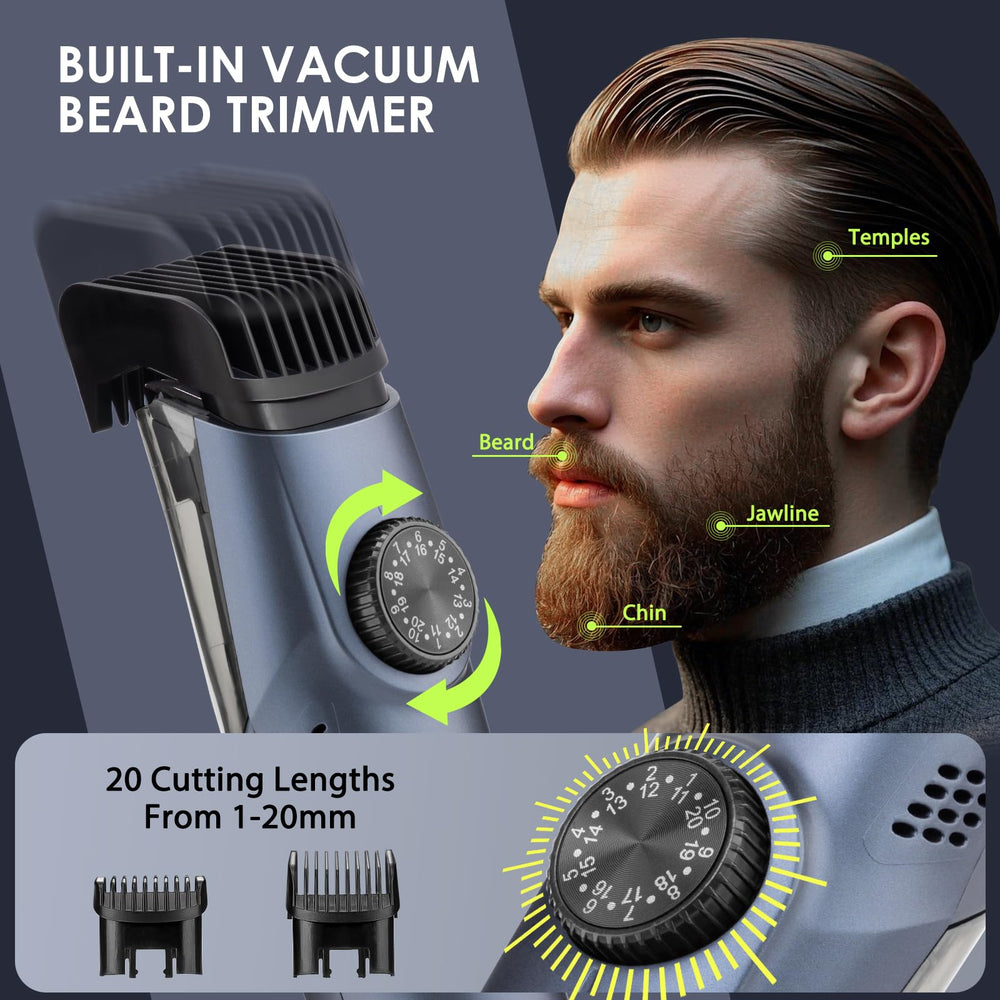 Audoc trimmer supports wet and dry use for flexible routines.