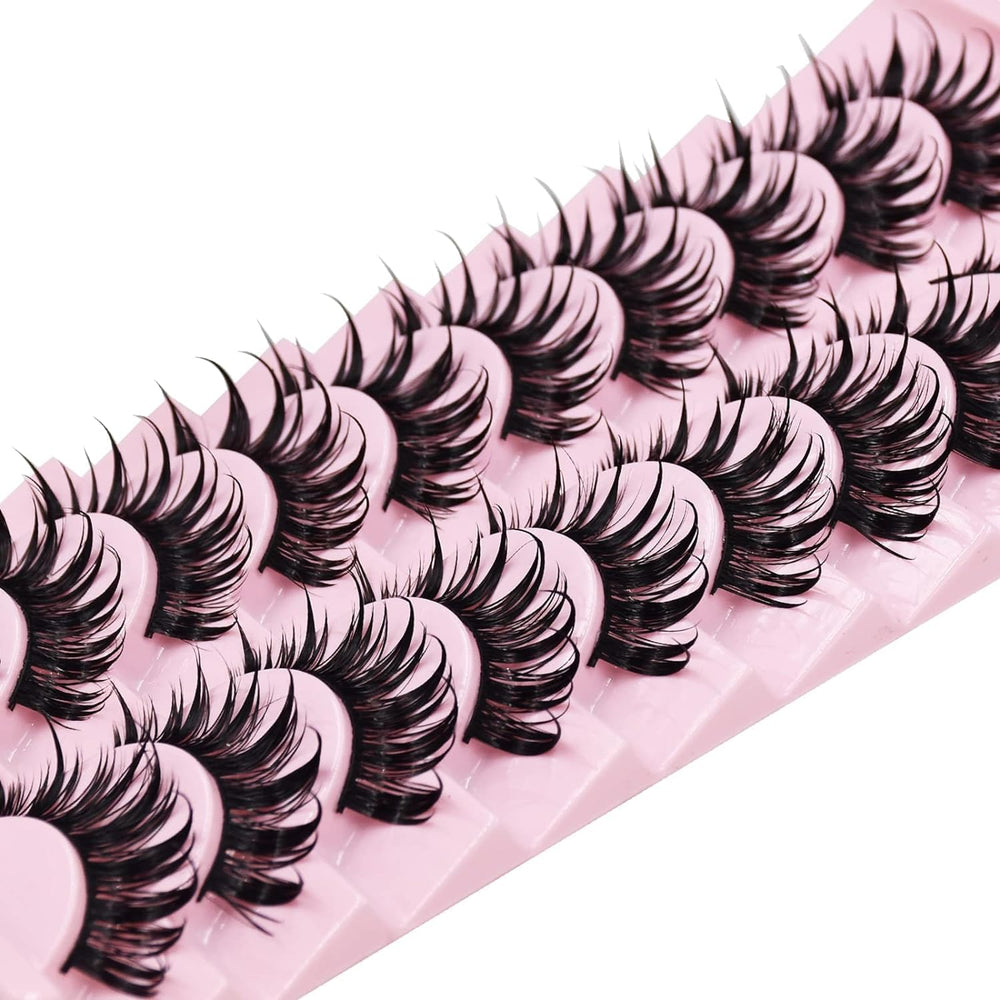 Augenli anime cosplay lashes 16mm ideal for bold character looks.