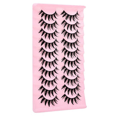 AUGENLI 16mm lashes with a bold anime-inspired cosplay look