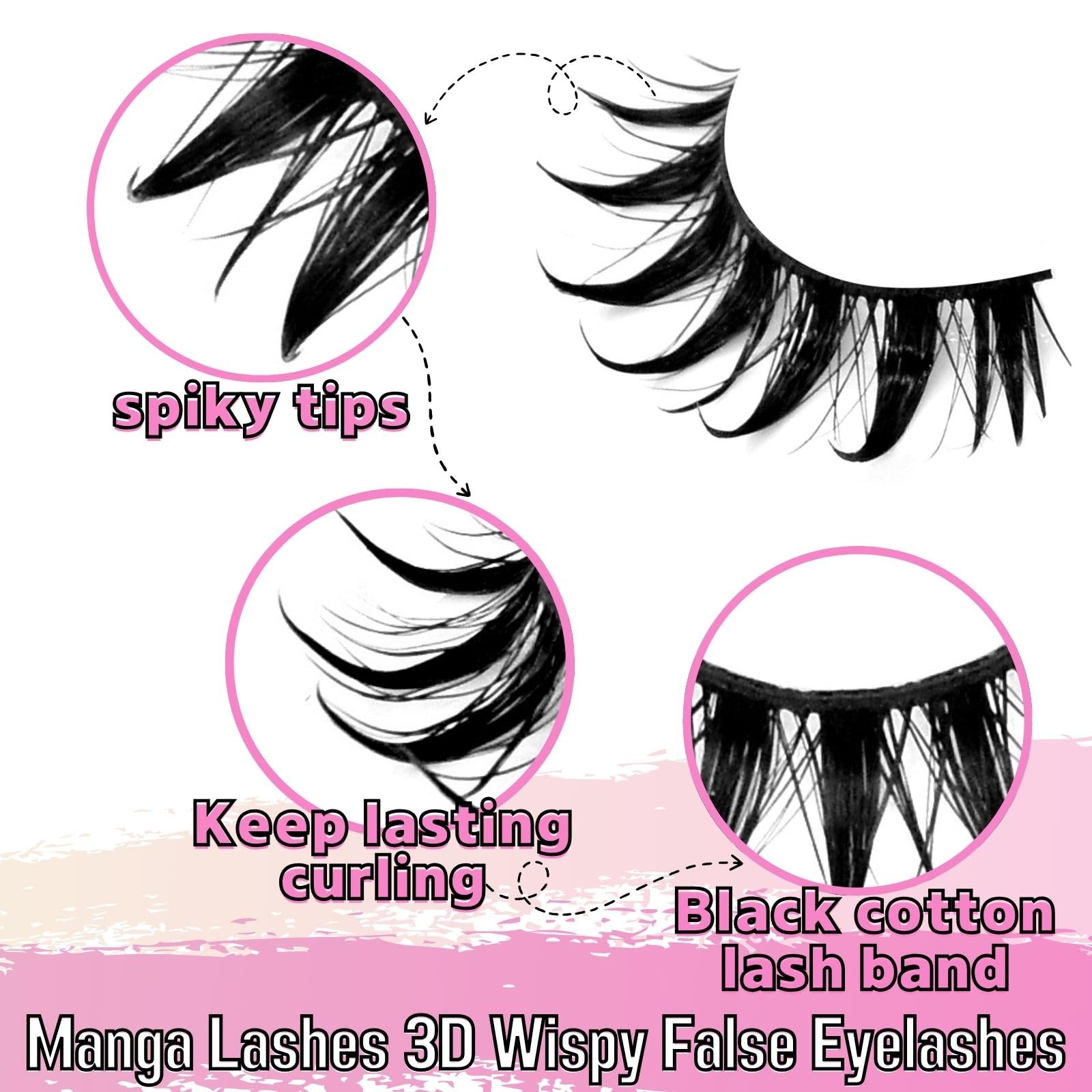 AUGENLI manga-inspired lashes ideal for cosplay photoshoots