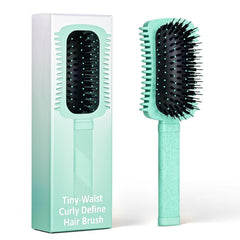 Auhrjomra curly hair brush defining curls for shine and controlled detangling.