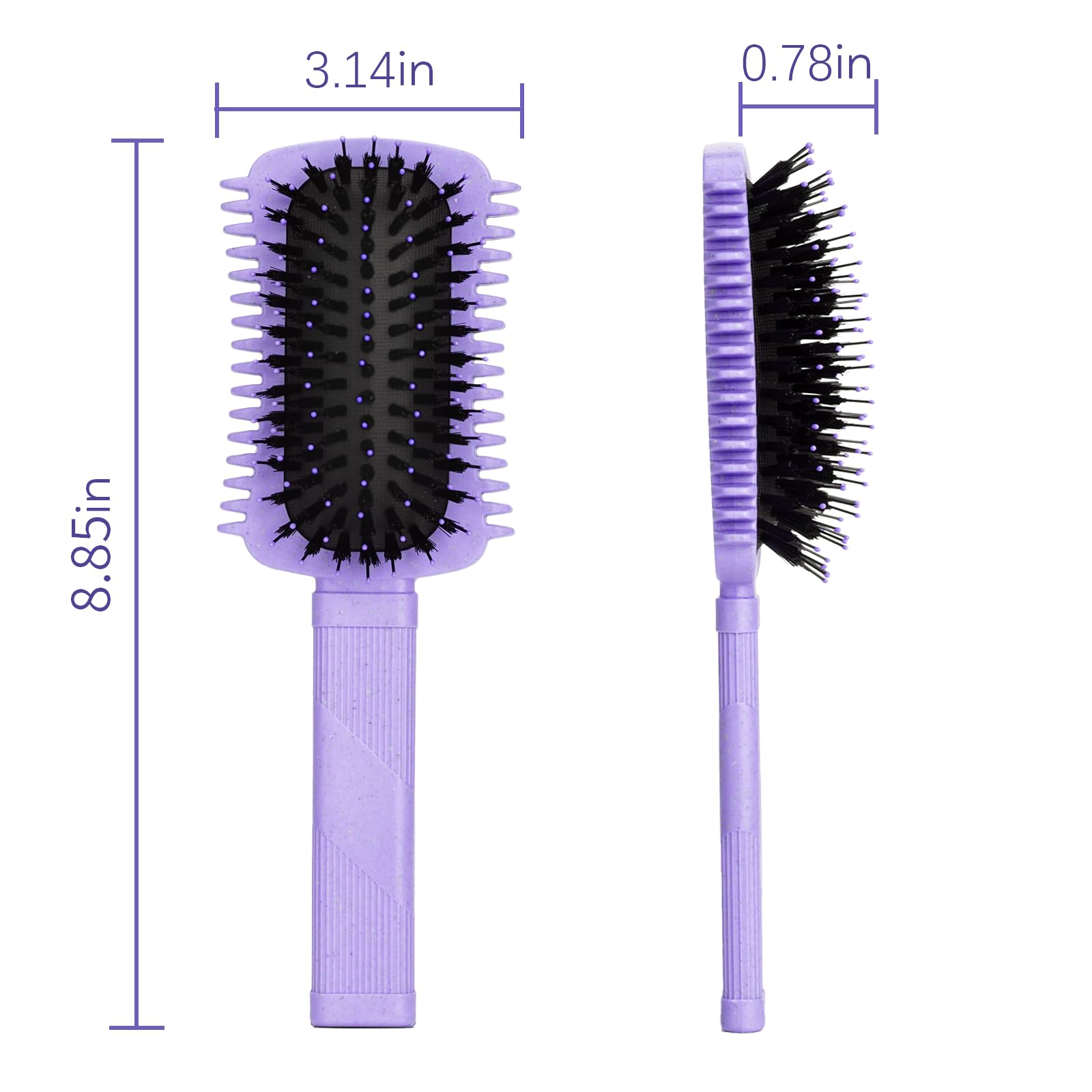 Auhrjomra curly hair products brush for even product distribution and shaping