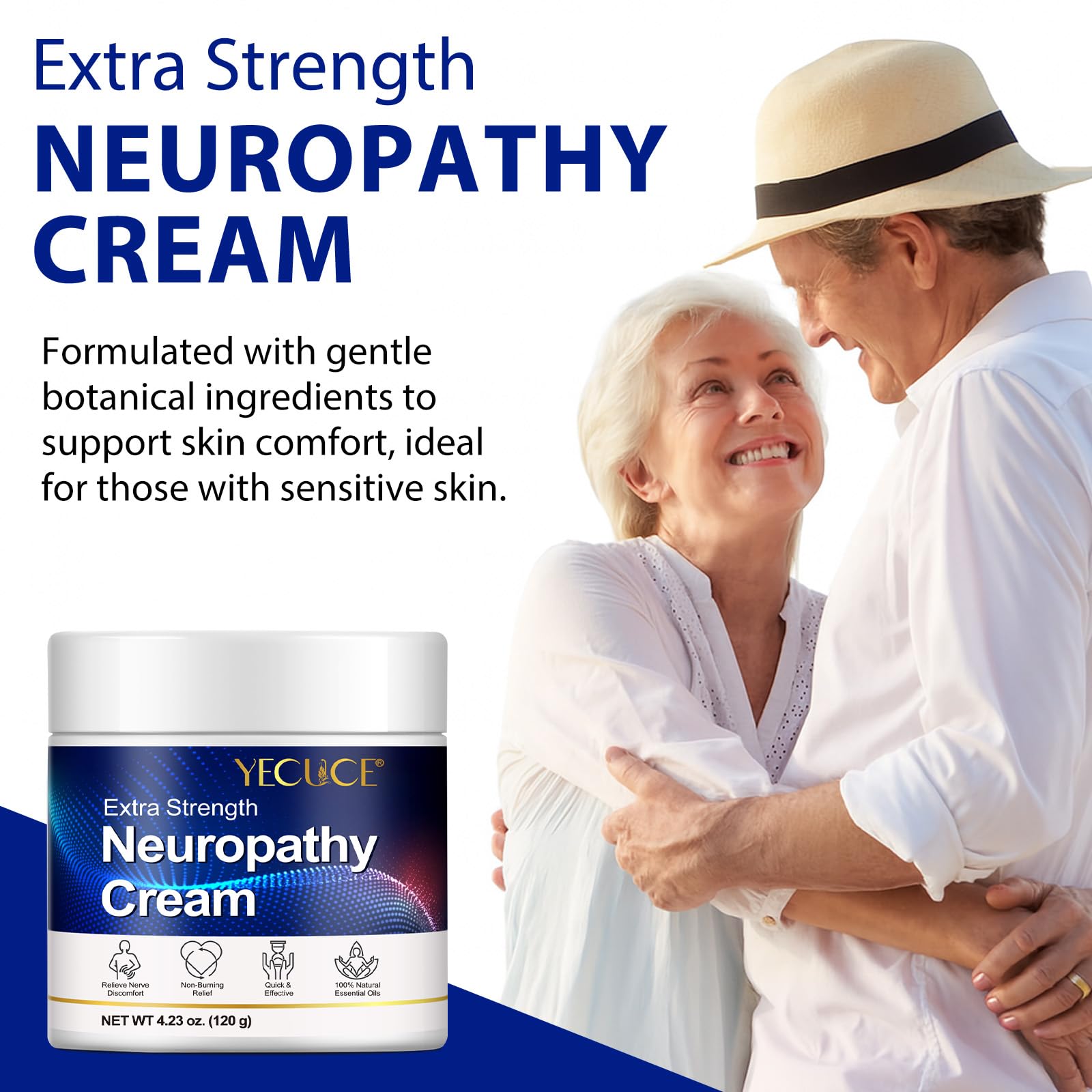 AUIWQWFI crema alivio neuropatía manos: suavidad tras el día.