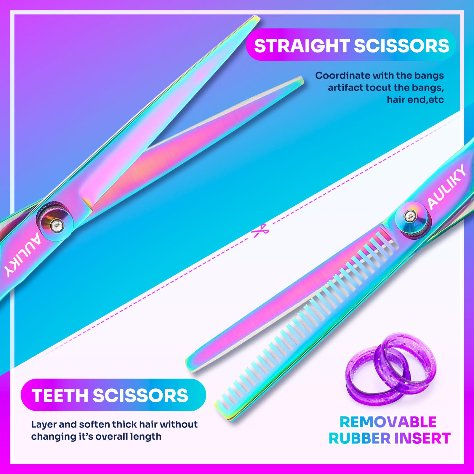 AULikY ergonomic handle reduces hand fatigue during long styling sessions.