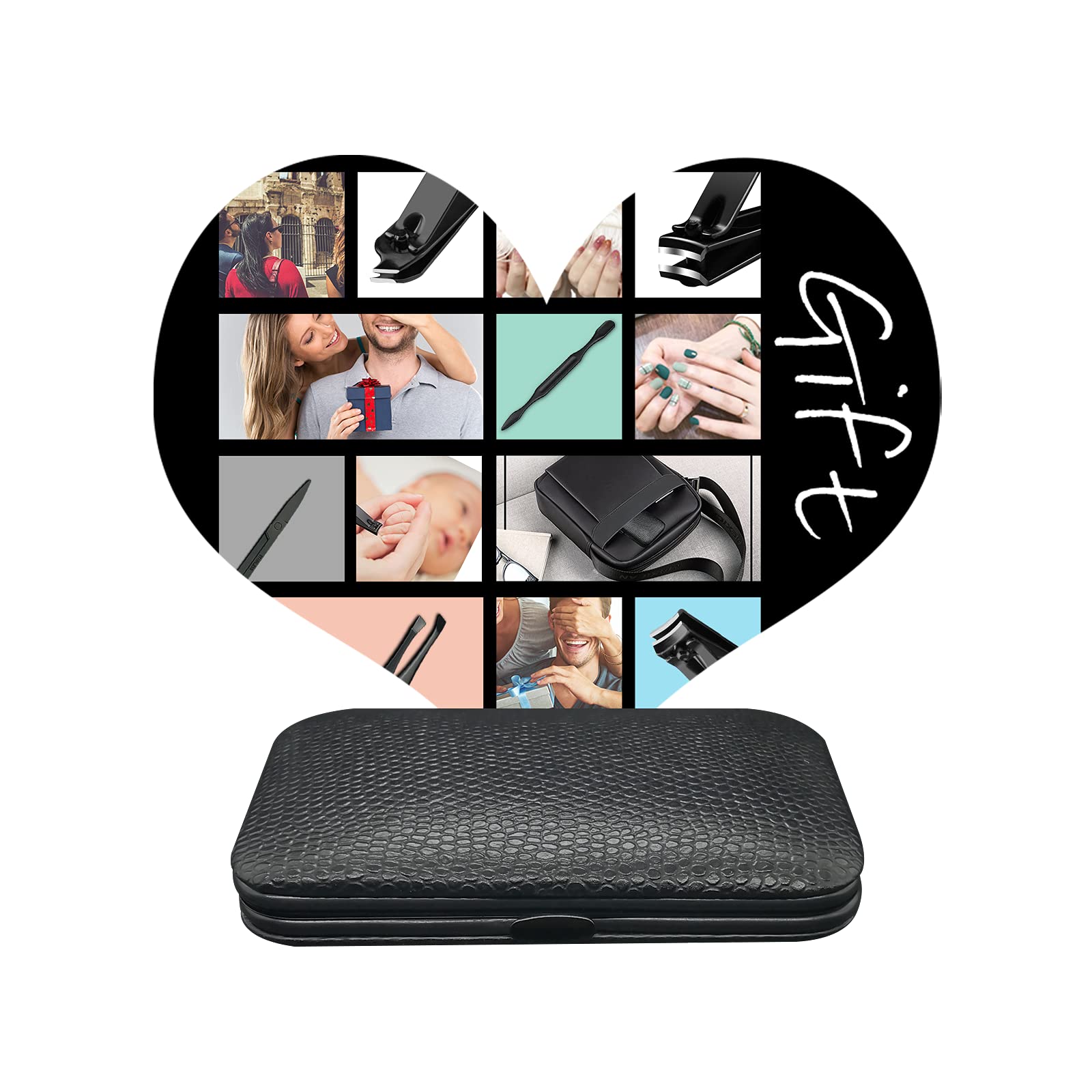 AULLUA luxury travel case protecting grooming tools on trips.