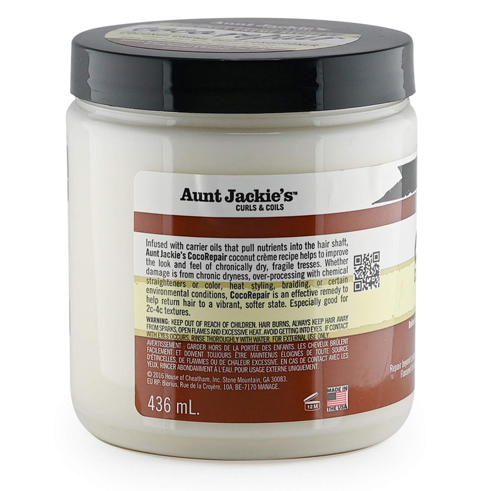 Aunt Jackies Avocado oil blend in conditioner supports moisture in dry hair