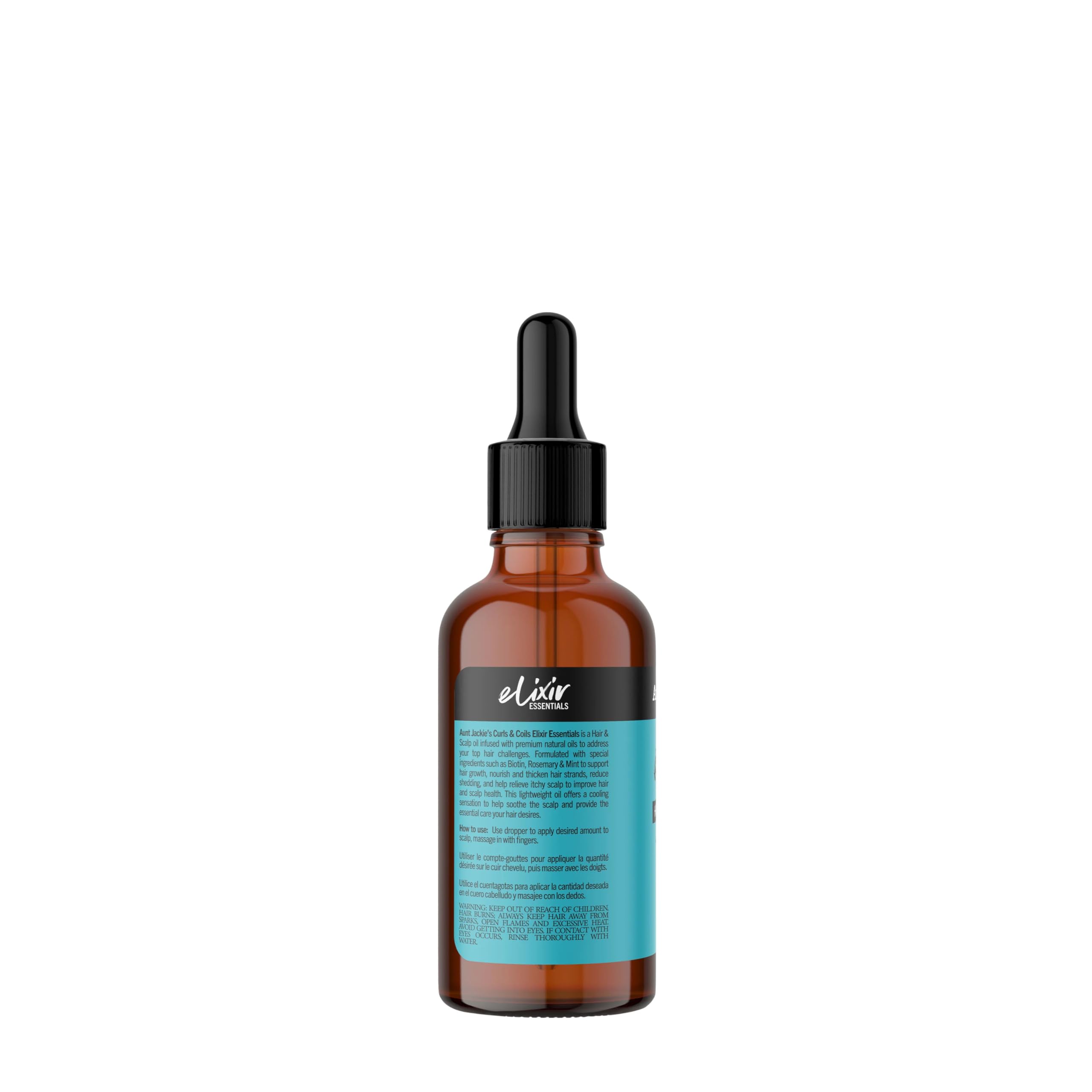 Aunt Jackie's Elixir Essentials two-ounce jar for travel and on-the-go care