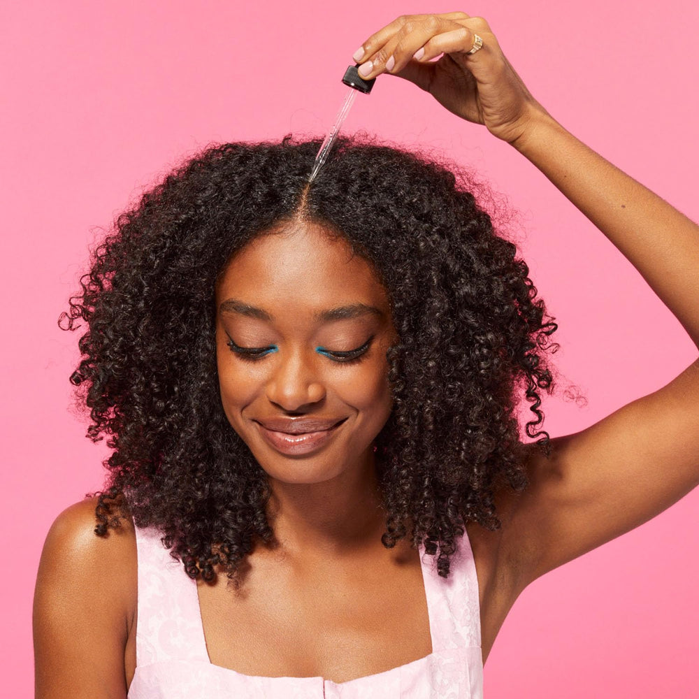 Aunt Jackie's Elixir Essentials cooling sensation on the scalp during use