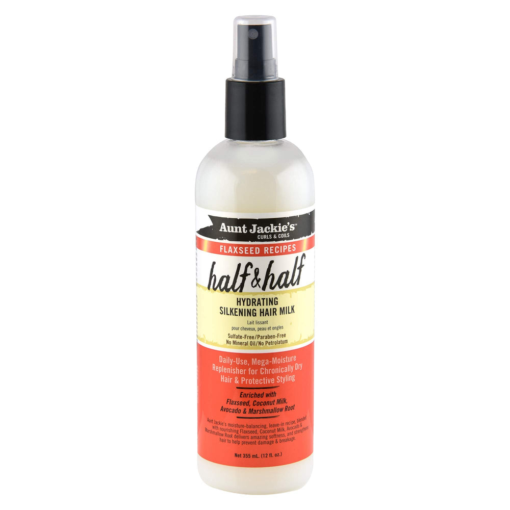 Aunt Jackie's crema para cabello en spray, hidrata rápidamente el cabello seco.