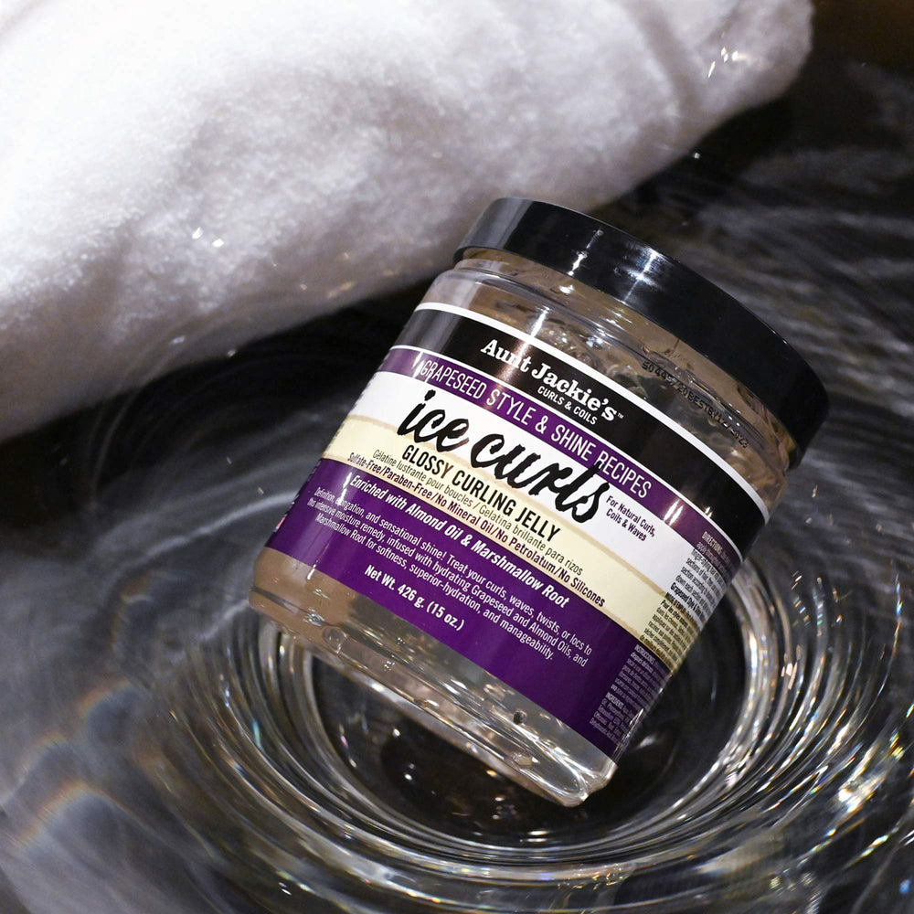Aunt Jackie's Ice Curls ingredients spotlight grapeseed and almond oils