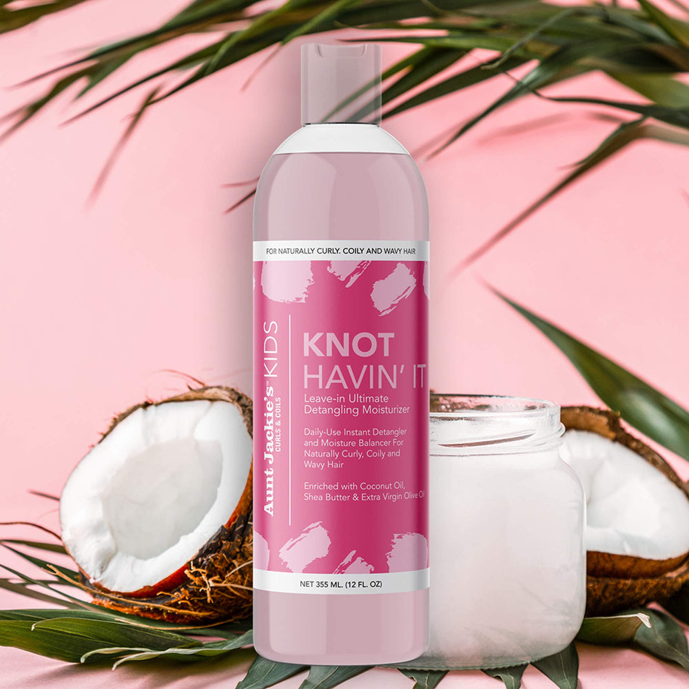 Aunt Jackie's Kids Knot Havin' It: ingredientes naturales coco y karité