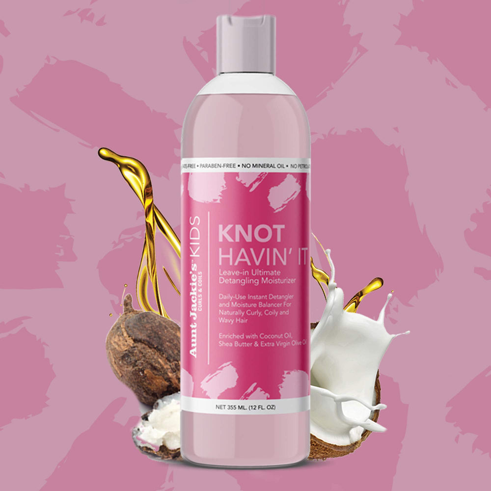 Aunt Jackie's Kids Knot Havin' It: hidratación diaria con aceites naturales