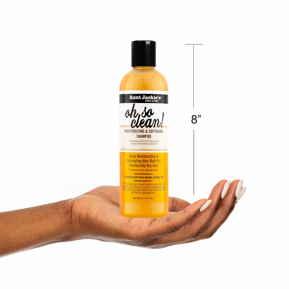 Coconut oil shea butter and olive oil boost moisture and softness.