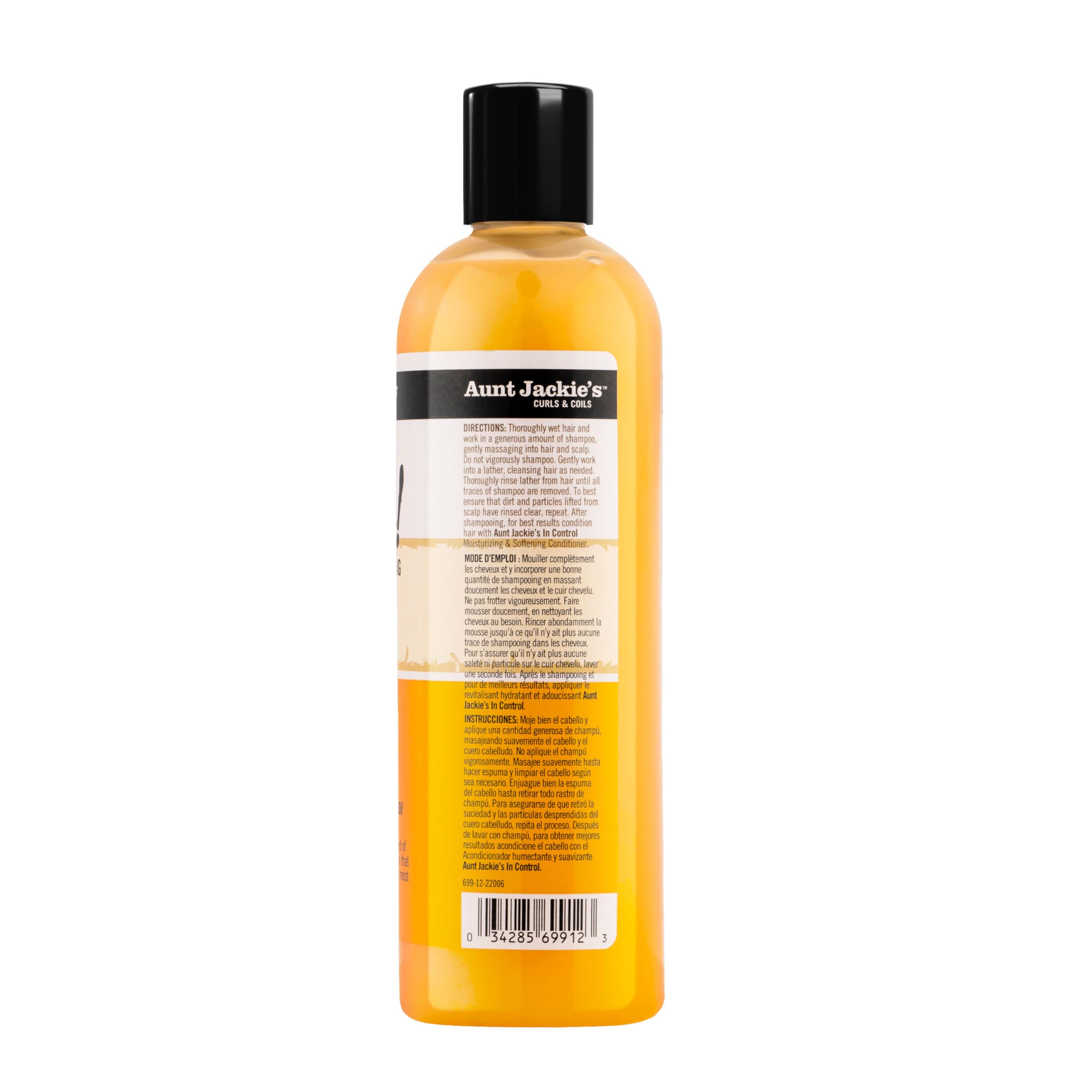 Daily use friendly formula supports gentle cleansing and detangling.