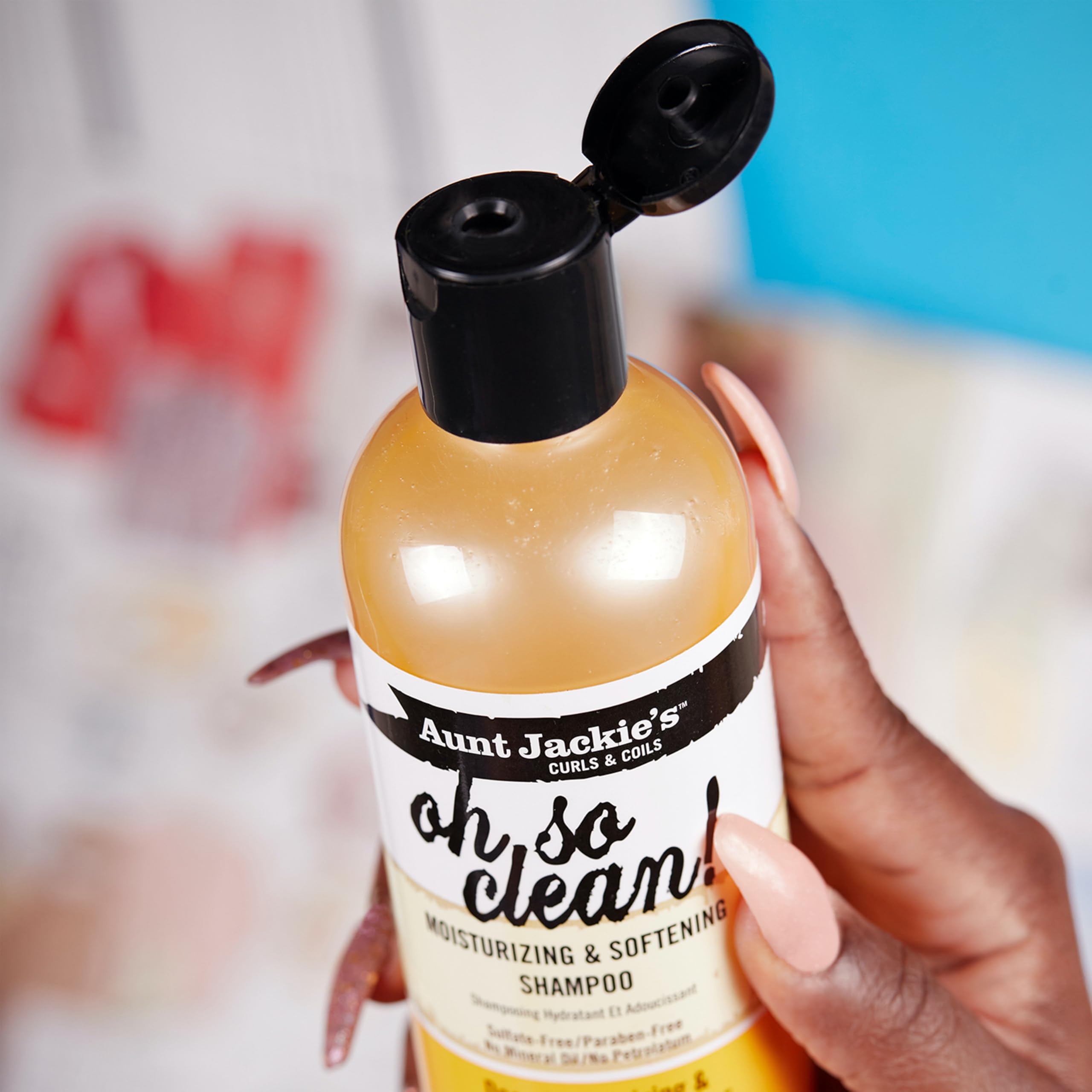 Aunt Jackie's Oh So Clean made in the USA.