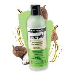 Aunt Jackie's Quench con aceite de oliva extra virgen aporta nutricion suave.