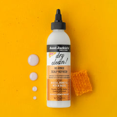 Aunt Jackie's Scalposine detox supports a clean, balanced scalp for comfortable everyday wear.
