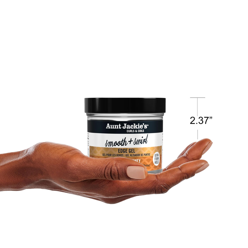 Aunt Jackie's Smooth Swirl Edge Gel helps protect locs and twists