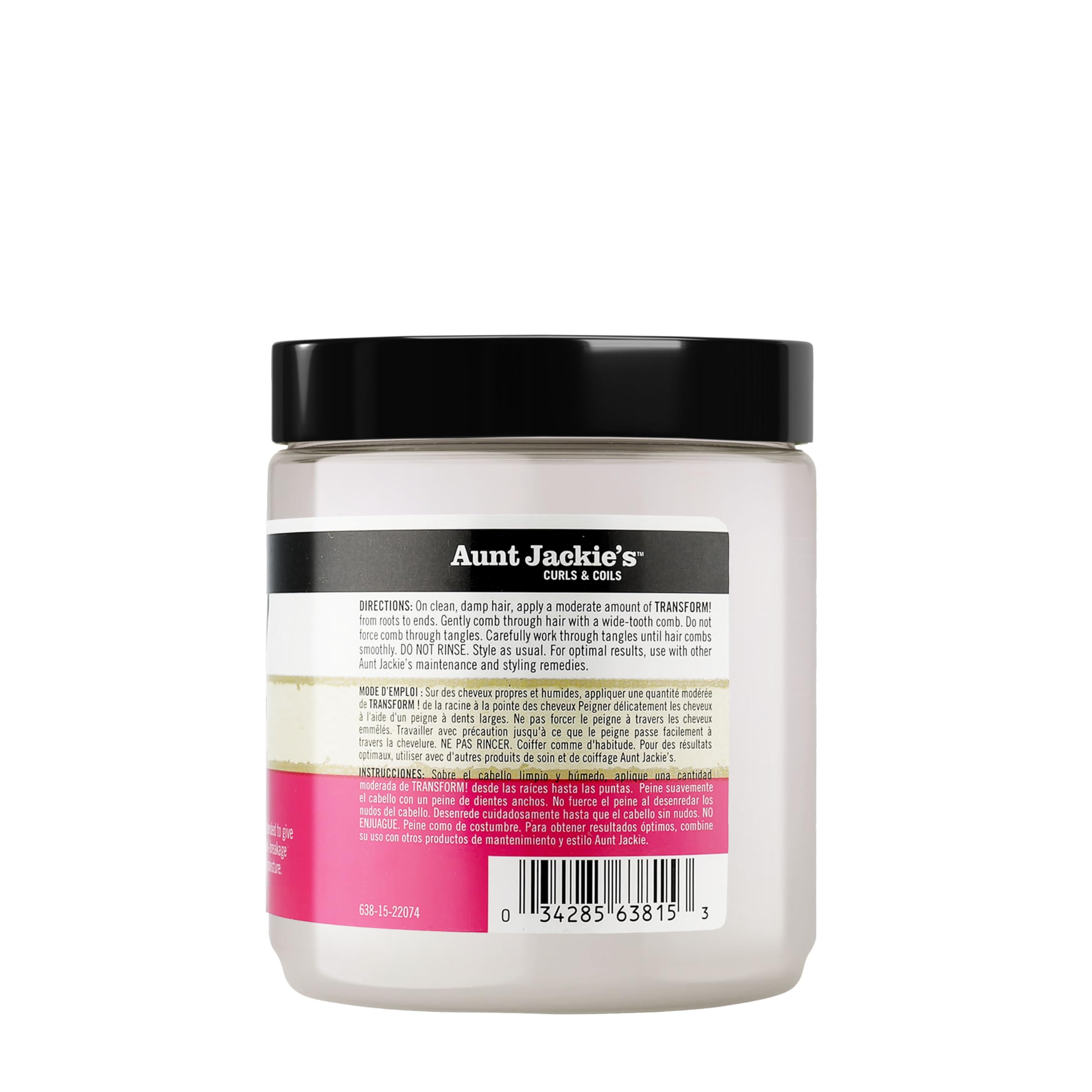 Aunt Jackie's Transform, aplicación suave que facilita peinado.