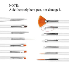 AUOCATTAIL dotting pen set provides varied dot sizes for patterns.