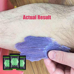 Auperwel wax beads bikini-wax close-up for smooth, lasting bikini area results.