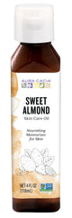 Aura Cacia Aceite de almendra dulce para hidratación corporal profunda.