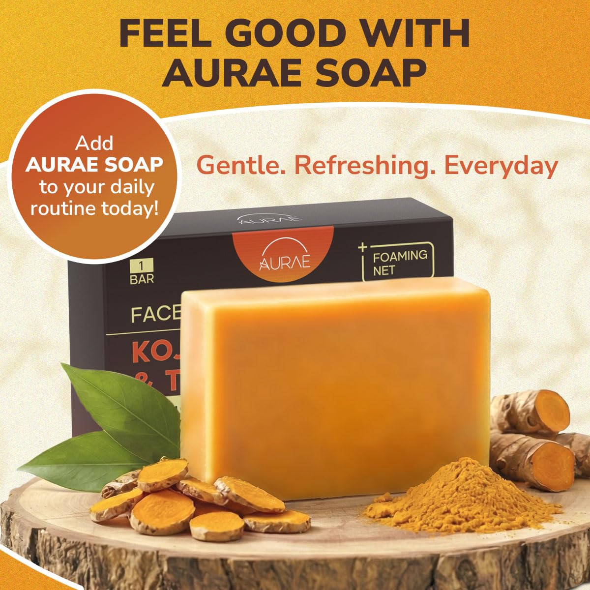 Experiencia sensorial de limpieza con AURAE y aroma suave