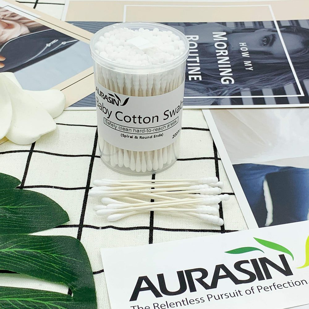 AURASIN travel-friendly packaging box for on-the-go care