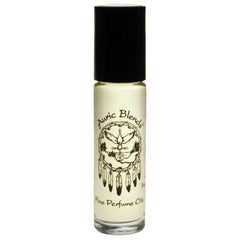 Auric Blends Egyptian Goddess roll-on bottle delivers a subtle, seductive aroma for daily wear.