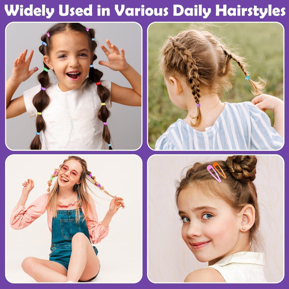 Auroray cintas algodón para niños, suaves y seguras para cabello delicado.