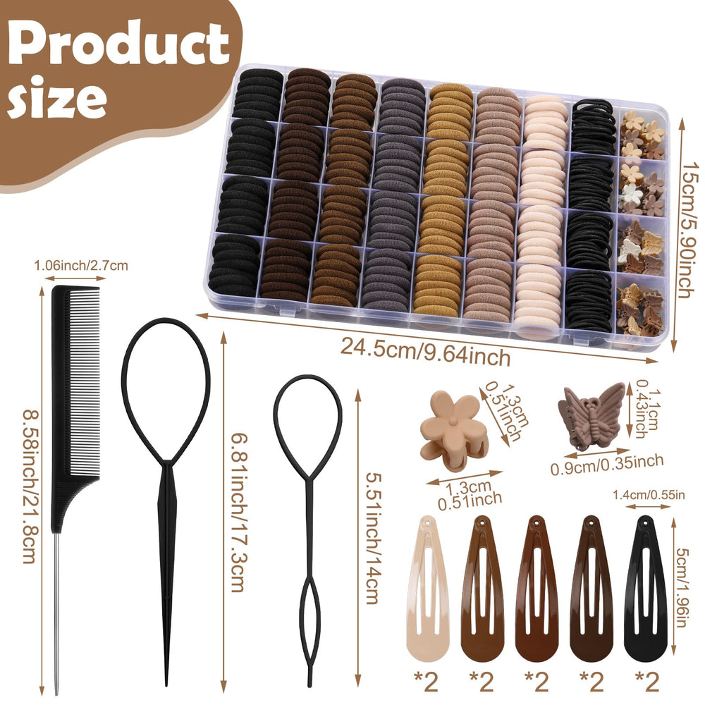 Auroray cintas negras pequeñas, suaves, ideales para peques sin tirones.