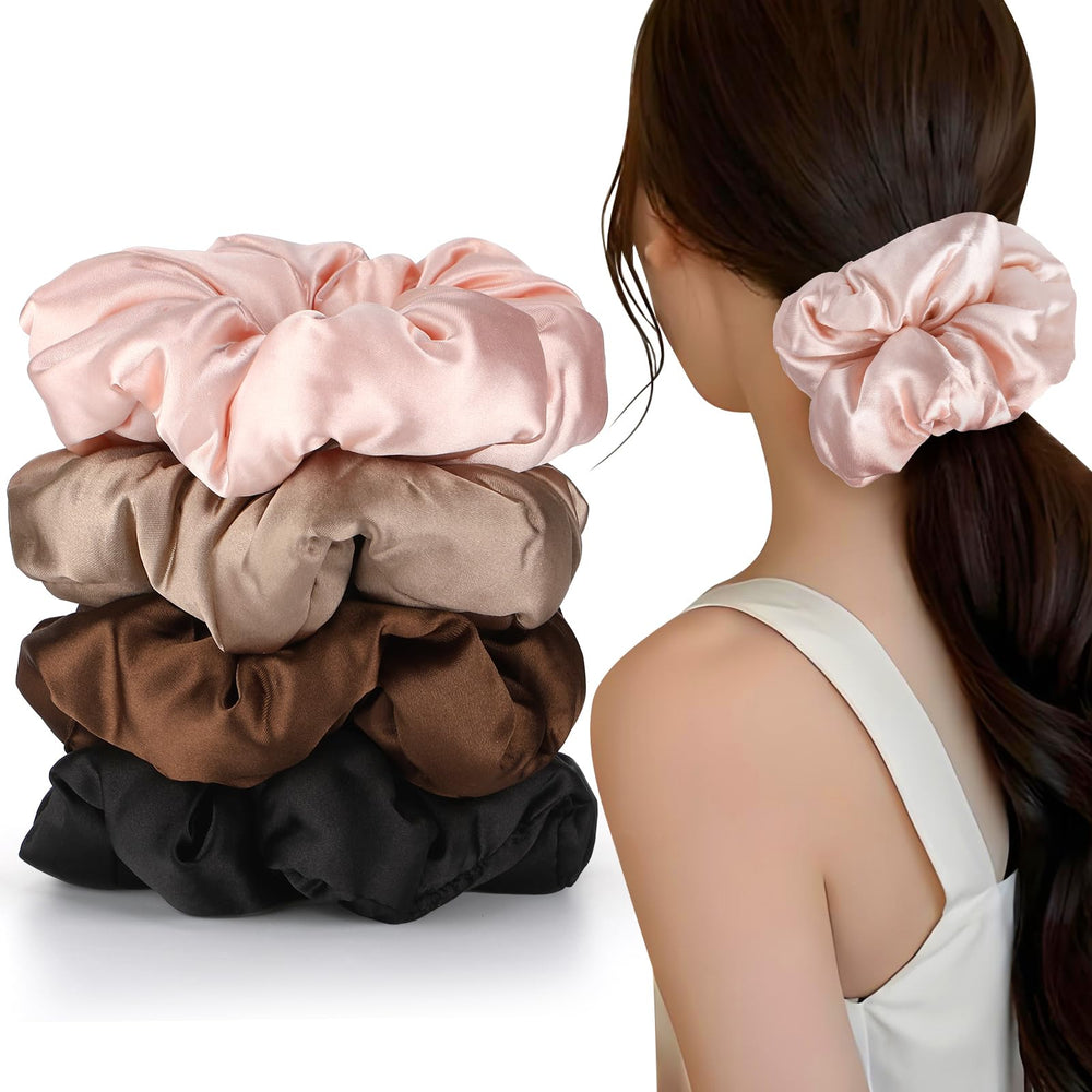 Auroray gomas satinadas grandes en empaque, ideal para regalo y uso diario.