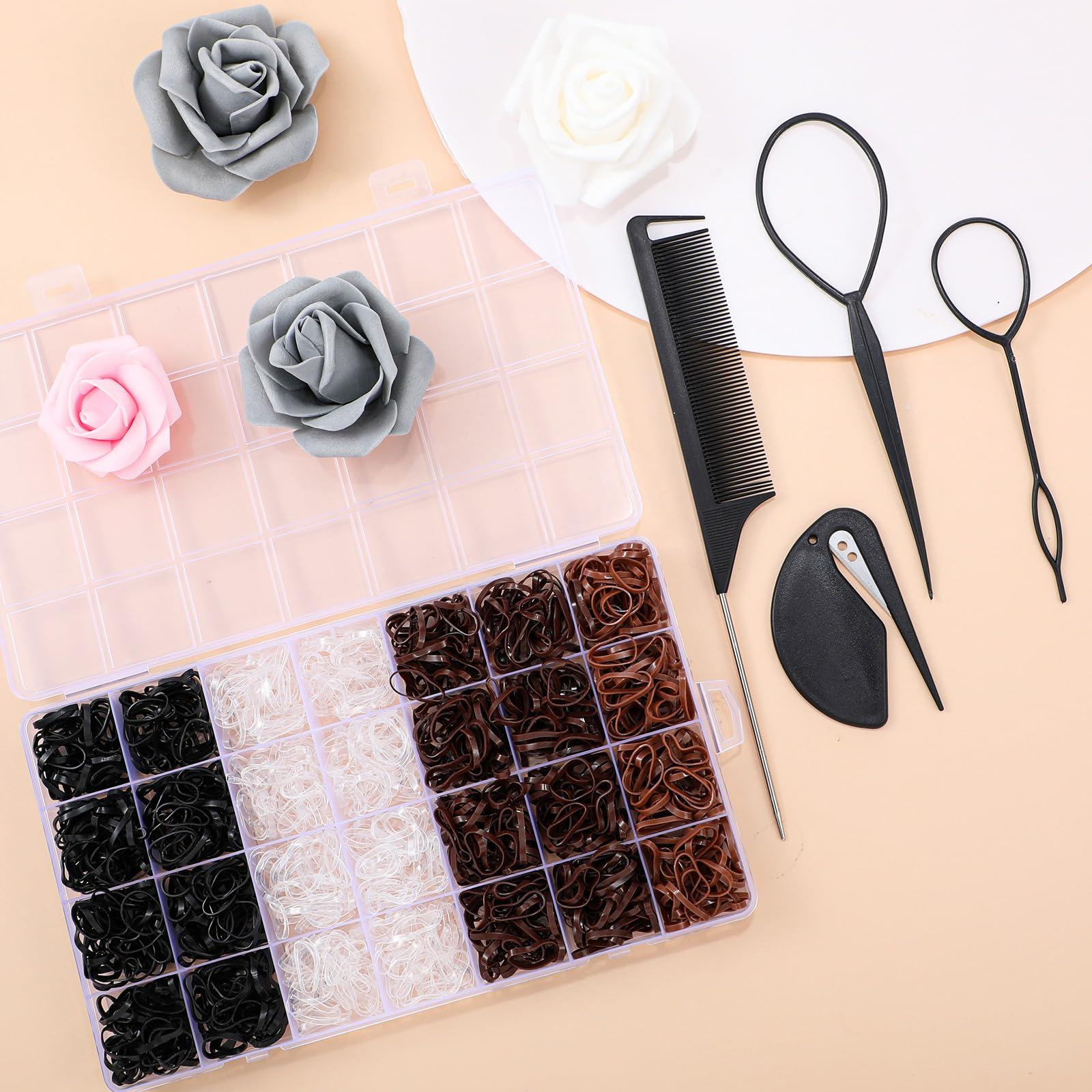 Auroray hair styling clips secure every look during activity.