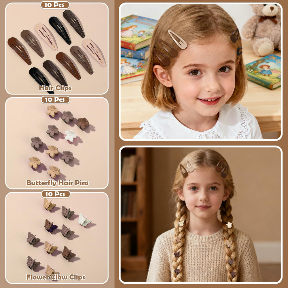 Auroray herramientas bucle para cabello, permiten crear distintos recogidos.