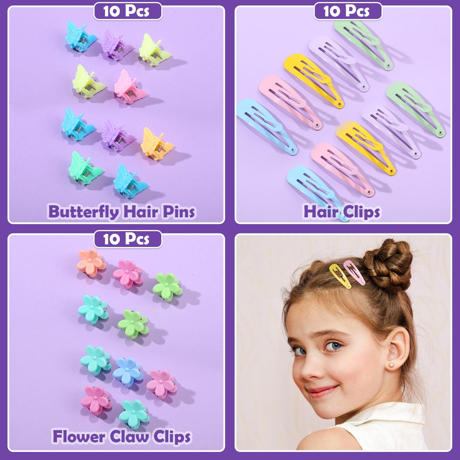 Auroray herramientas de bucle para crear estilos variados en minutos.