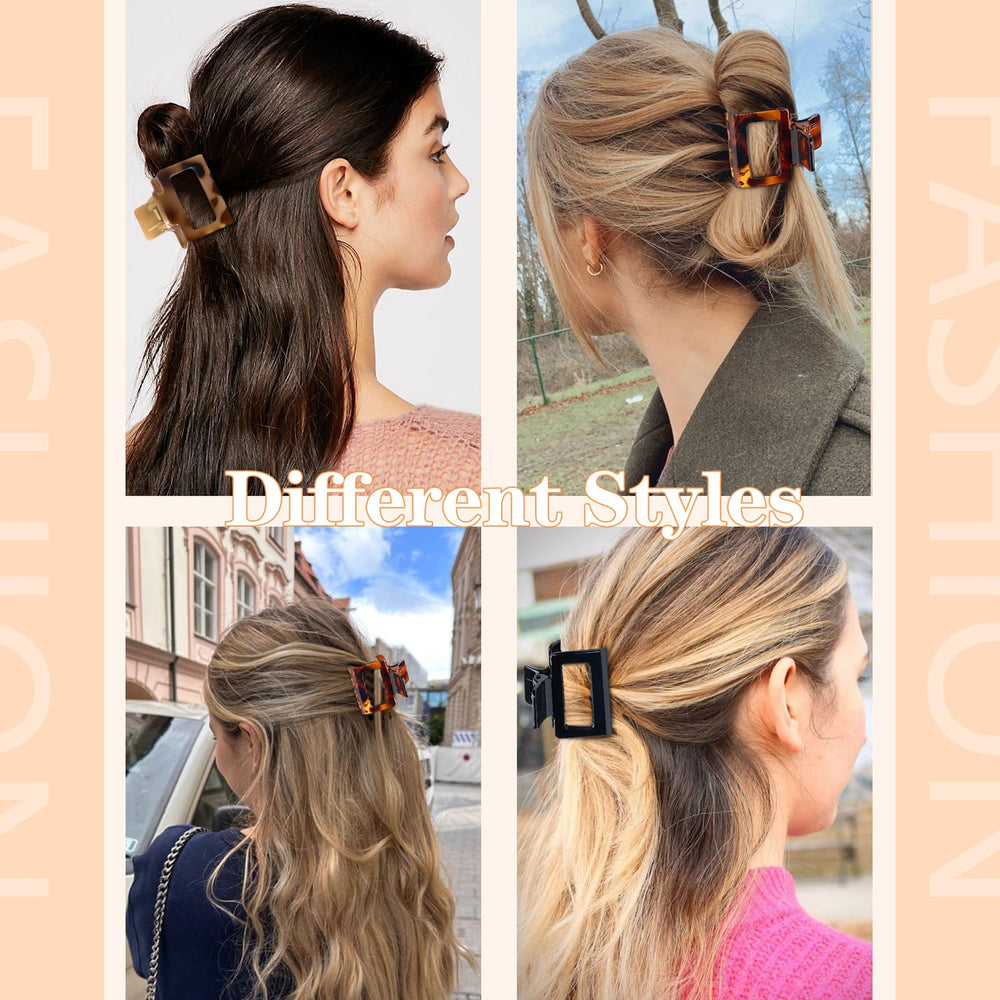 Pinza de pelo Auseibeely uso diario para cabello medio