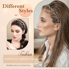 Auseibeely diadema zigzag seis colores para combinar con cualquier conjunto