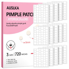 AUSLKA pimple patch bulk pack for daily zit care
