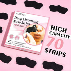 AUSLKA pore strip removal process showing impurities being lifted.
