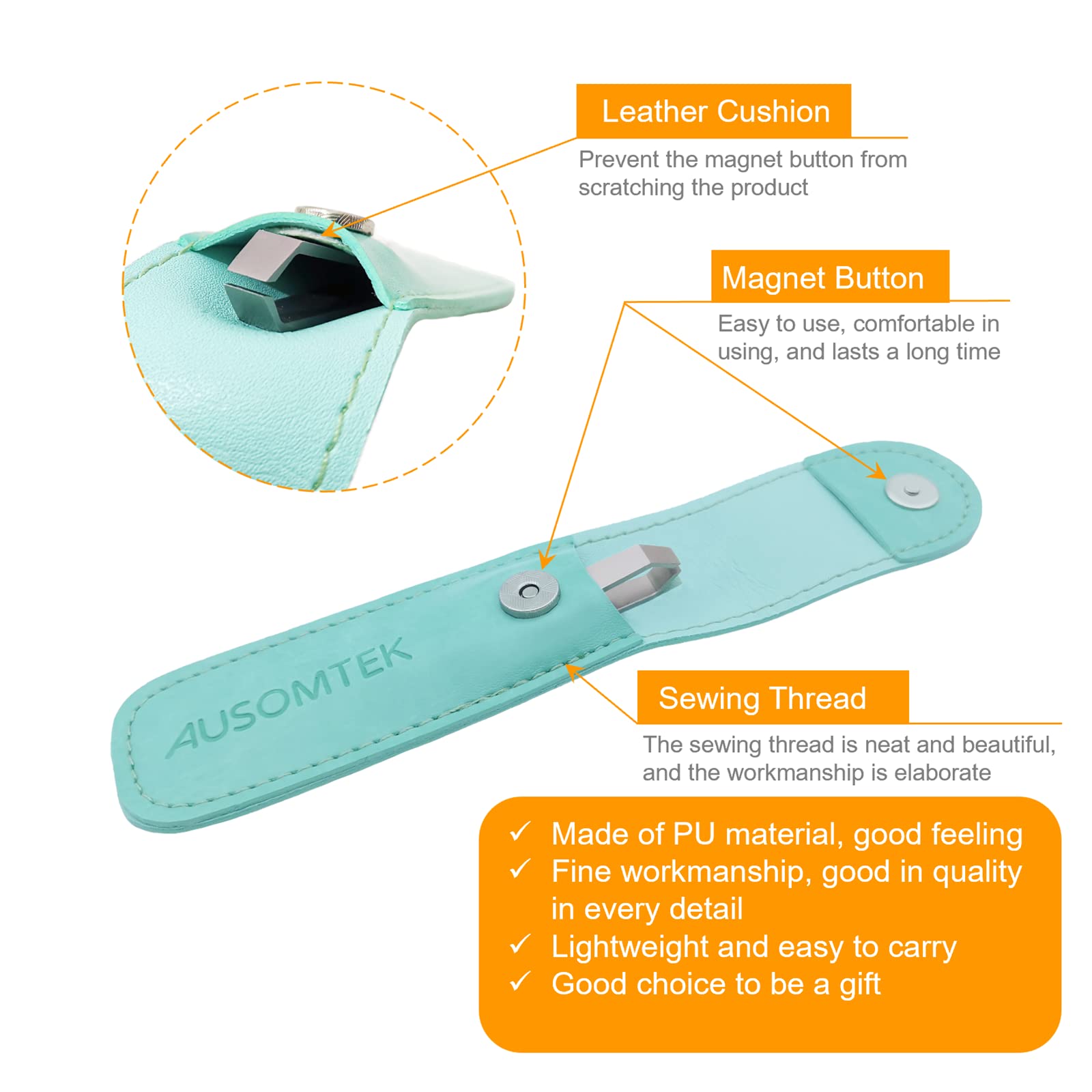 Ausomtek eyebrow and lash precision for subtle shaping and detail work.