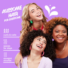 Aussie color-treated safe formula nourishes without dye damage.