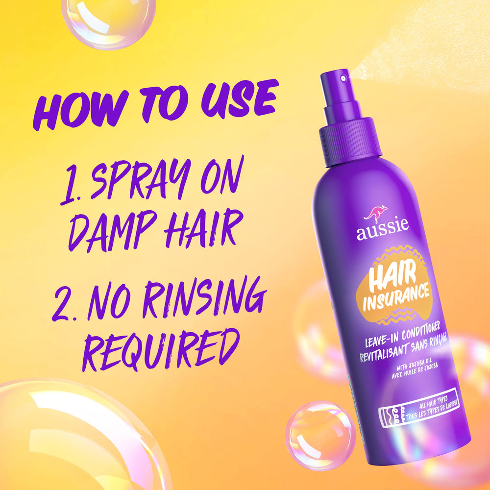 Aussie Hair Insurance aceite de jojoba para hidratación profunda