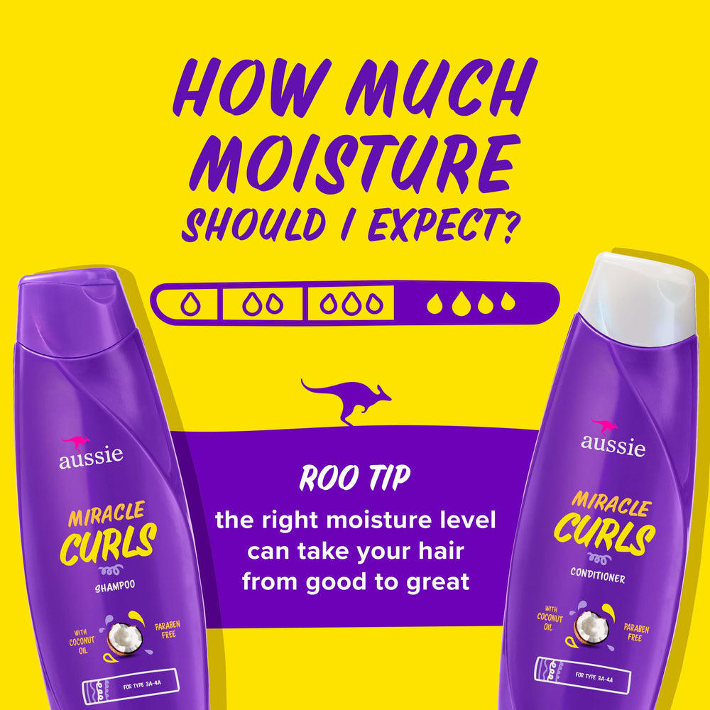 Aussie Miracle Curls curl refresher gel bottle refreshing style and reducing frizz