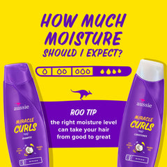 Aussie Miracle Curls curl refresher gel bottle refreshing style and reducing frizz