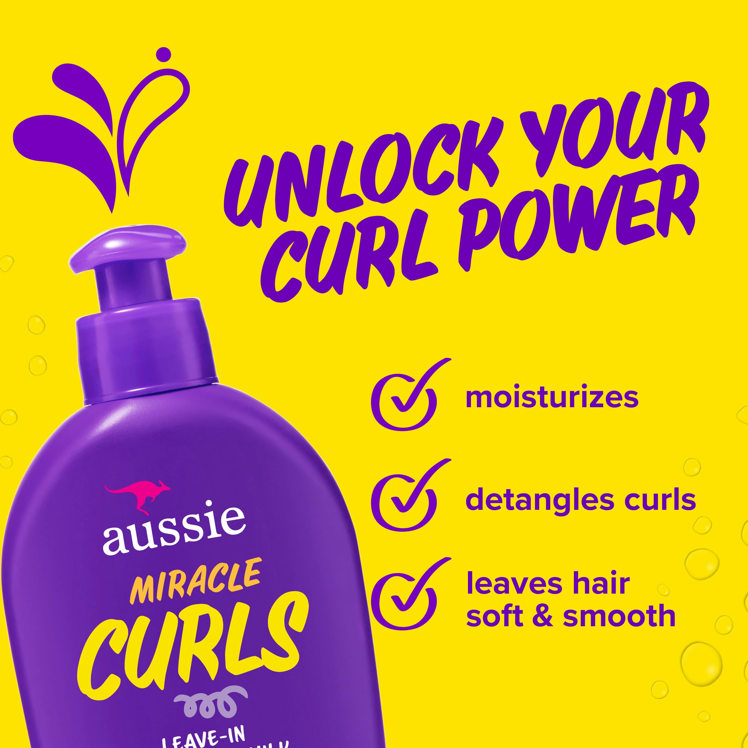 Curls look softer and smoother after using Aussie Miracle Curls.