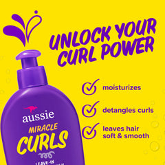 Curls look softer and smoother after using Aussie Miracle Curls.