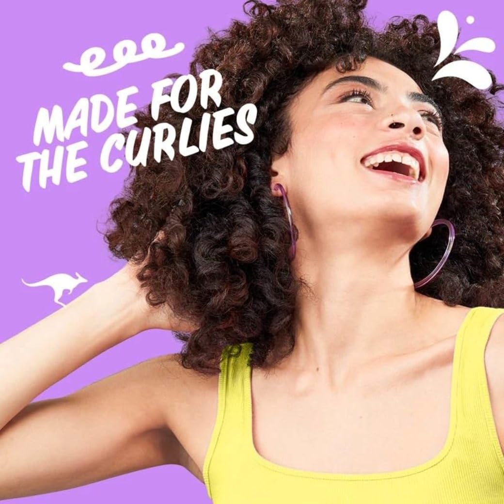 Aussie Miracle Curls, fórmula libre de parabenos para cabello sano.