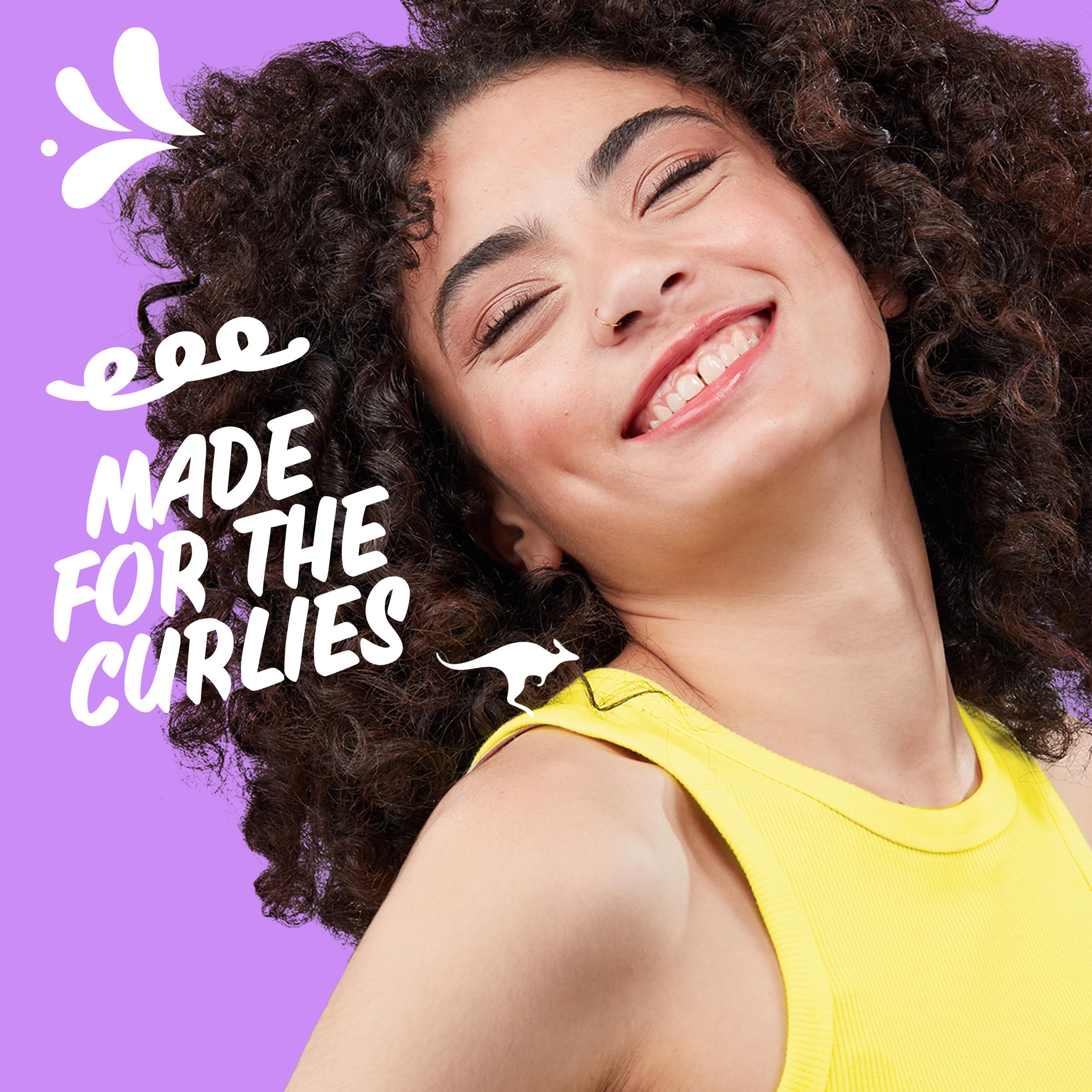 Sulfate-free label highlights gentle, everyday use.