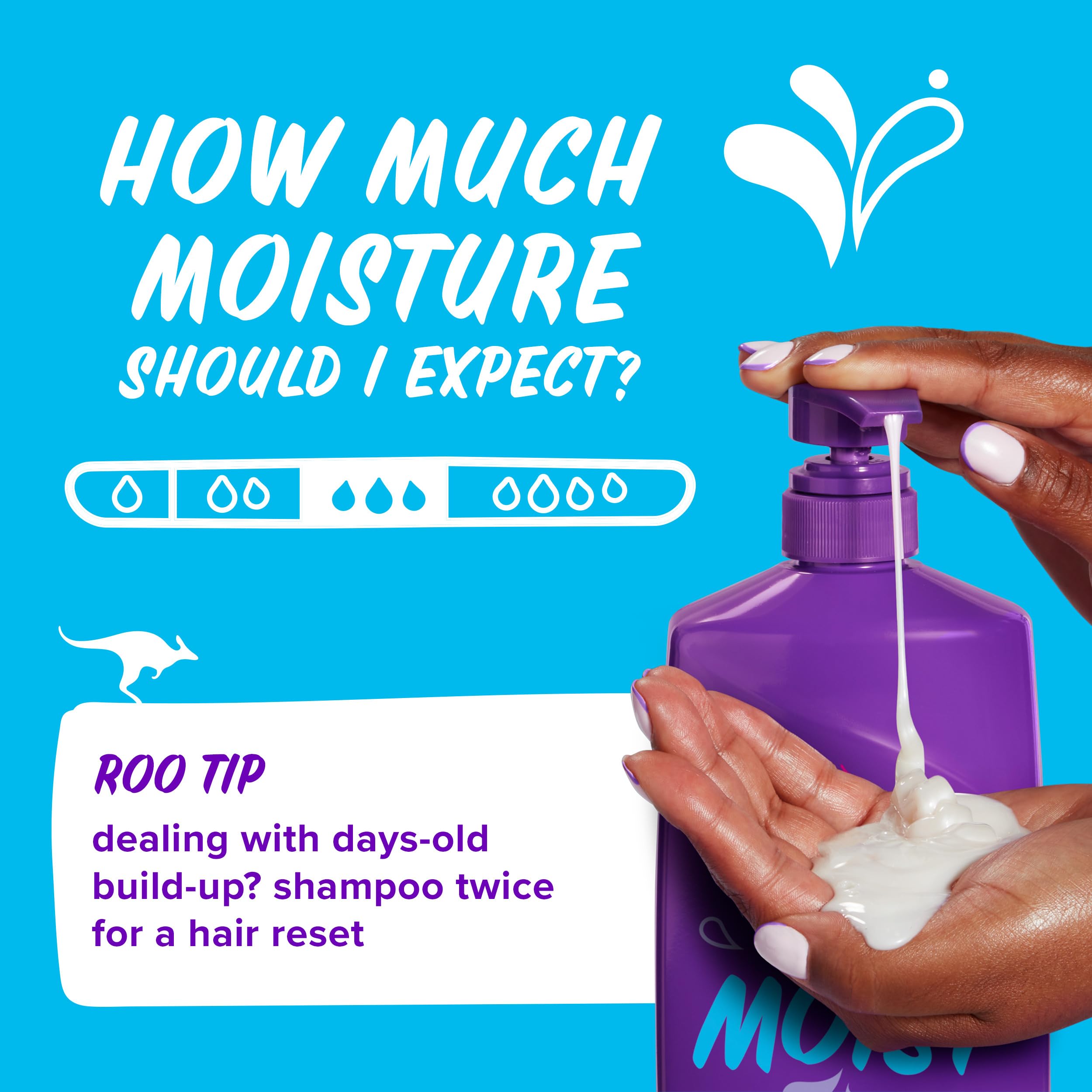 Aussie Milagro Hidratante para todo tipo de cabello: rizado, liso y ondulado.
