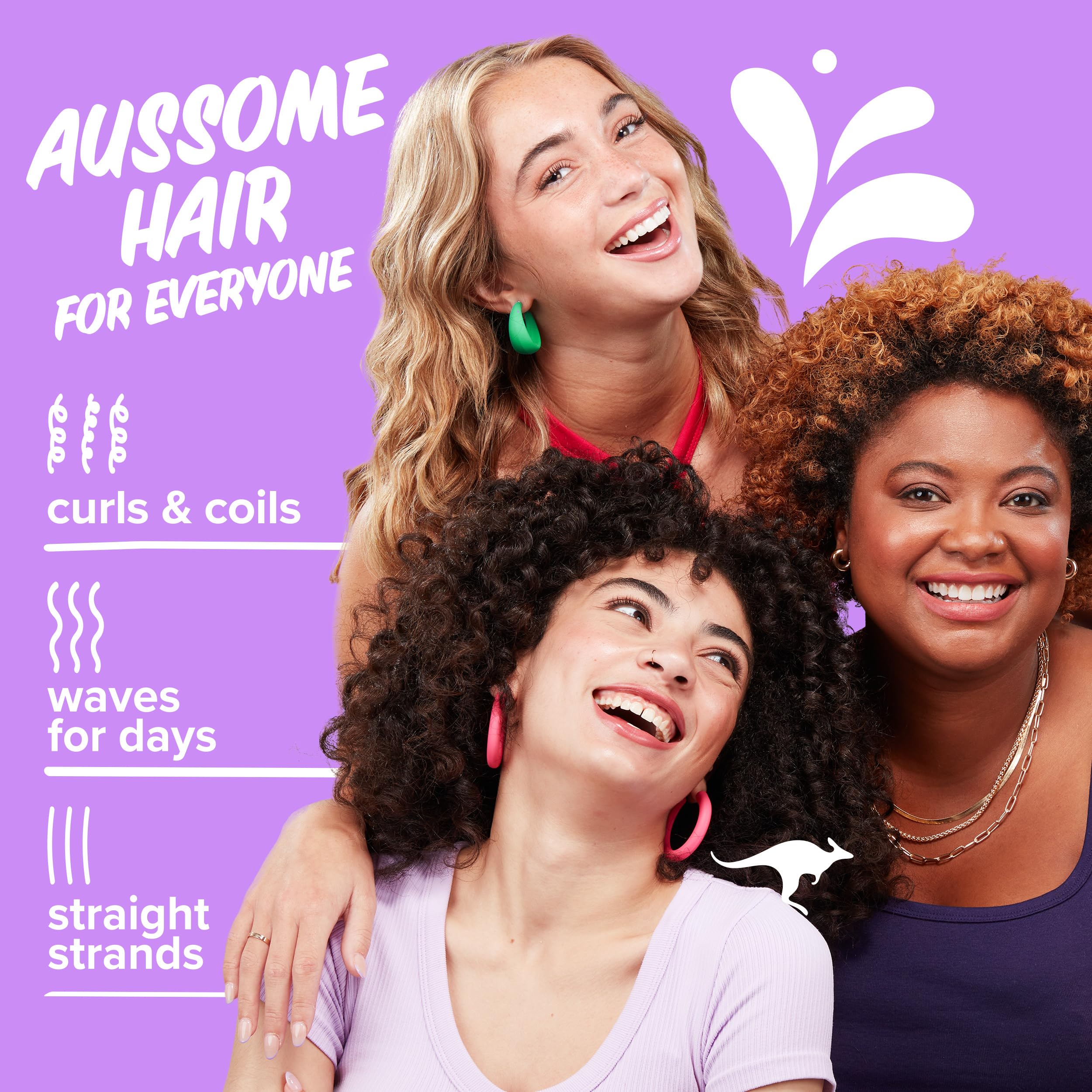 Aussie Total Miracle 7N1 Shampoo with conditioner for lasting smoothness after shower
